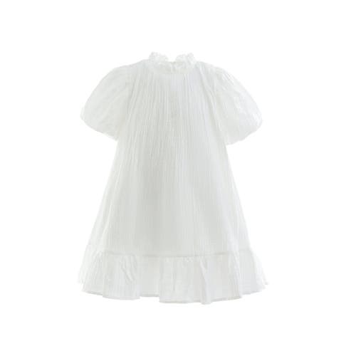 Sweet Cactus Boho Halter Dress In White