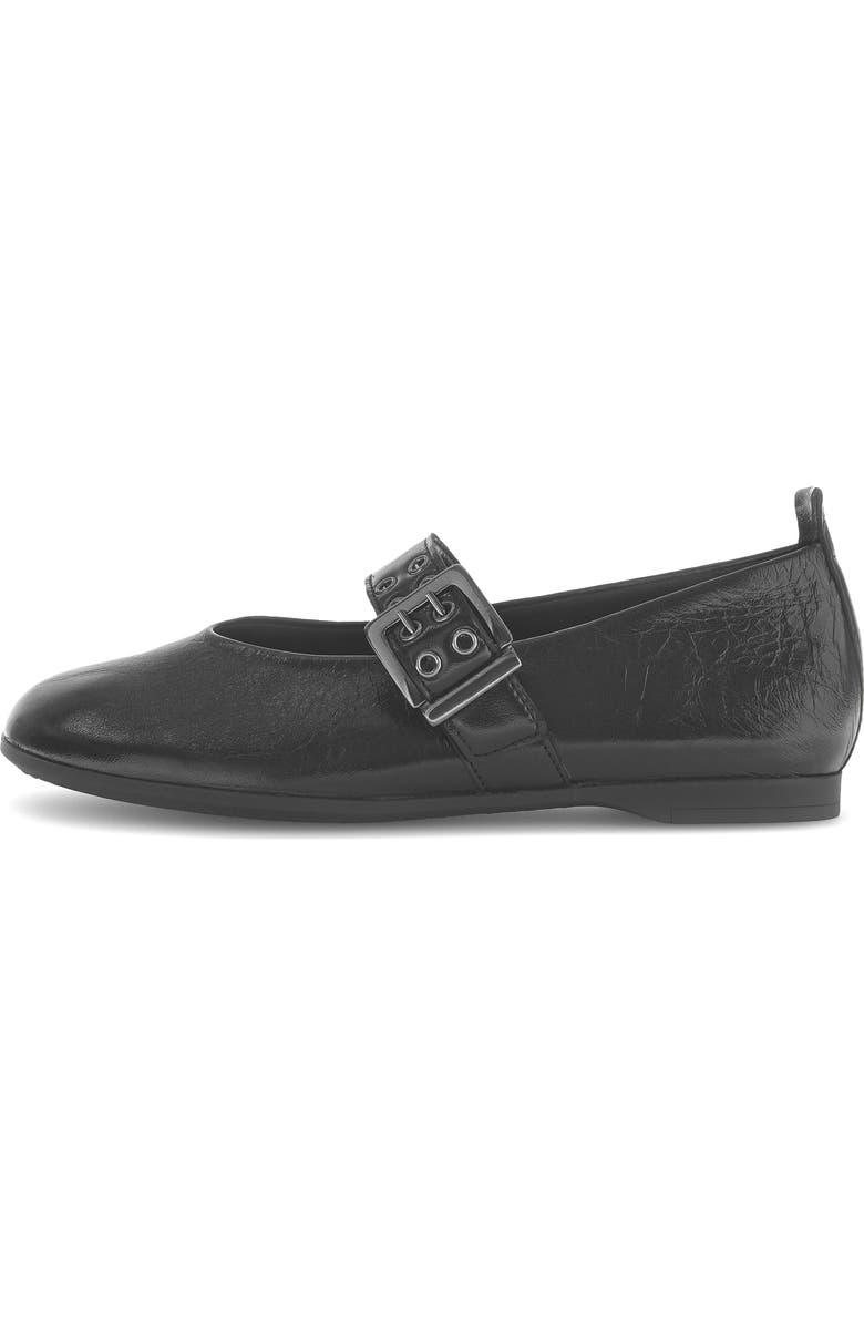 Gabor Mary Jane Flat, Alternate, color, Black