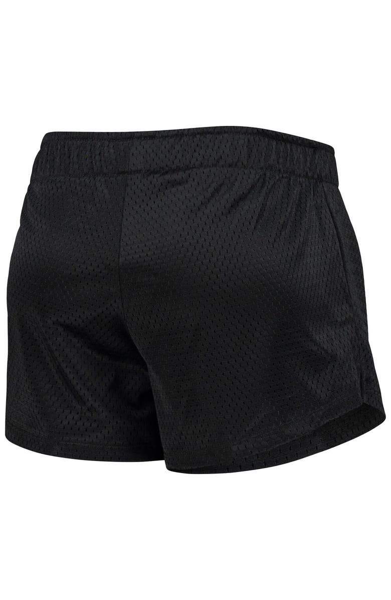 Champion Women's Champion Black Wake Forest Demon Deacons Logo Mesh Shorts, Alternate, color, 