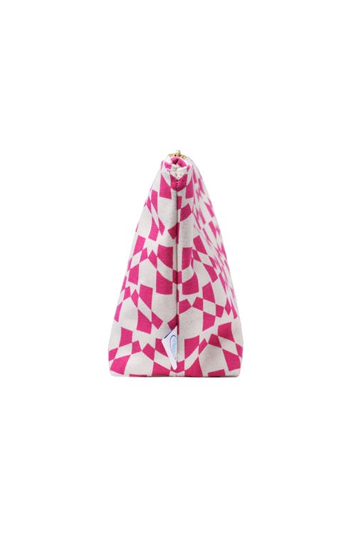 Dance Happy Hadley Cosmetic Bag In Rose