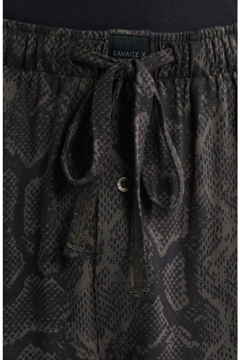Wide Leg Pajama Pants, Alternate, color, BLACK CAVIAR BOA BADDIE PRINT