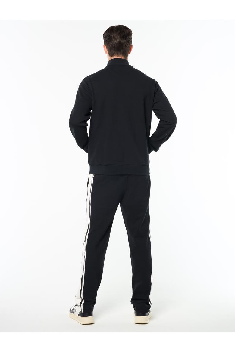 Cursivo Track Jacket, Alternate, color, BLACK BEAUTY