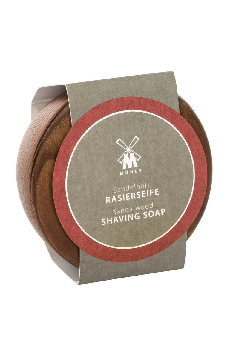 MÜHLE Sandalwood Shaving Soap in Steamed Ash Bowl, Main, color, Steamed Ash