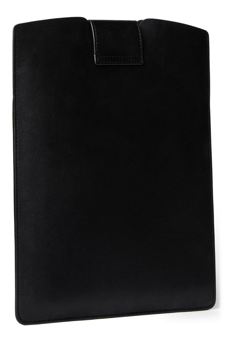 Laptop Clutch, Alternate, color, BLACK