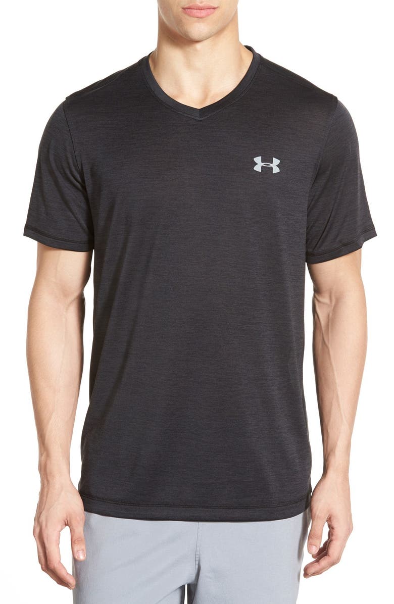 Under Armour 'UA Tech' Loose Fit Short Sleeve V-Neck T-Shirt, Main, color,