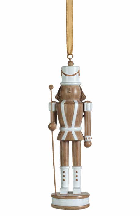 Zodax Gelsey Set of 4 Nutcracker Pole Ornaments