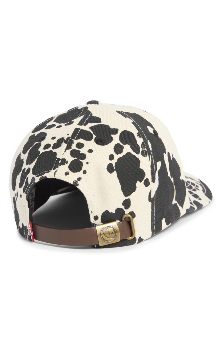 Levi's<sup>®</sup> x Toy Story Cow Print Baseball Cap, Alternate, color, 