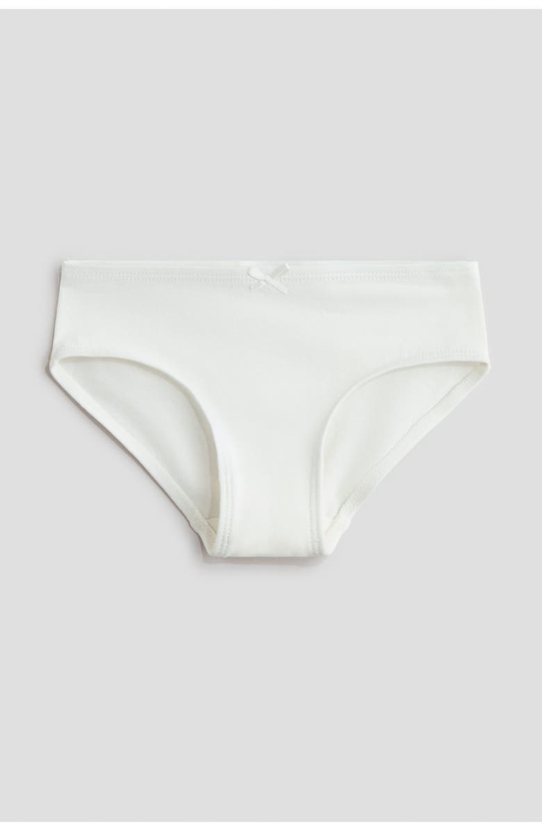 H&M 10-pack cotton briefs, Alternate, color, Lilac/Pink