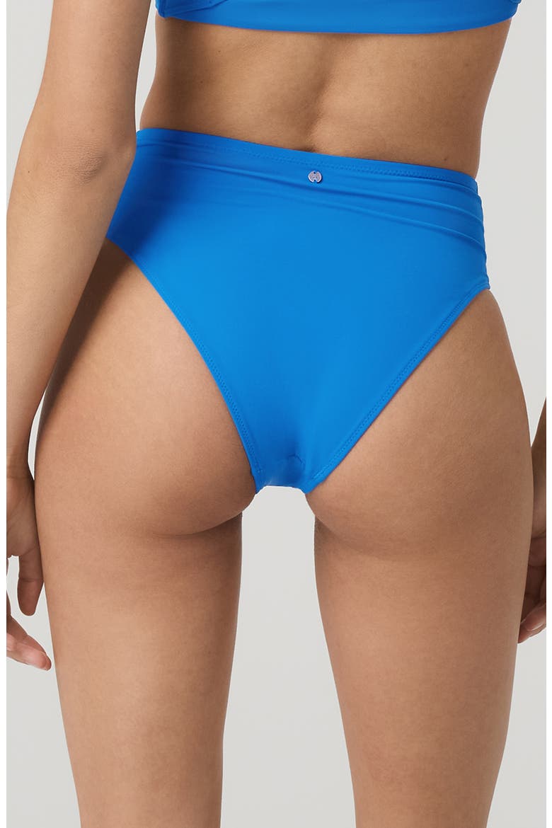 High Waist Bikini Bottoms, Alternate, color, REGATTA BLUE