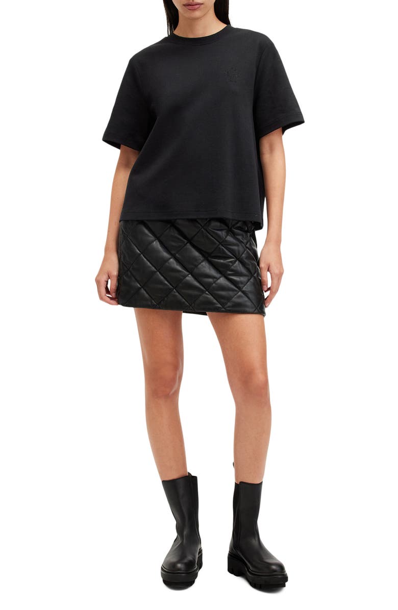 AllSaints Lisa Cotton Crewneck T-Shirt, Alternate, color,