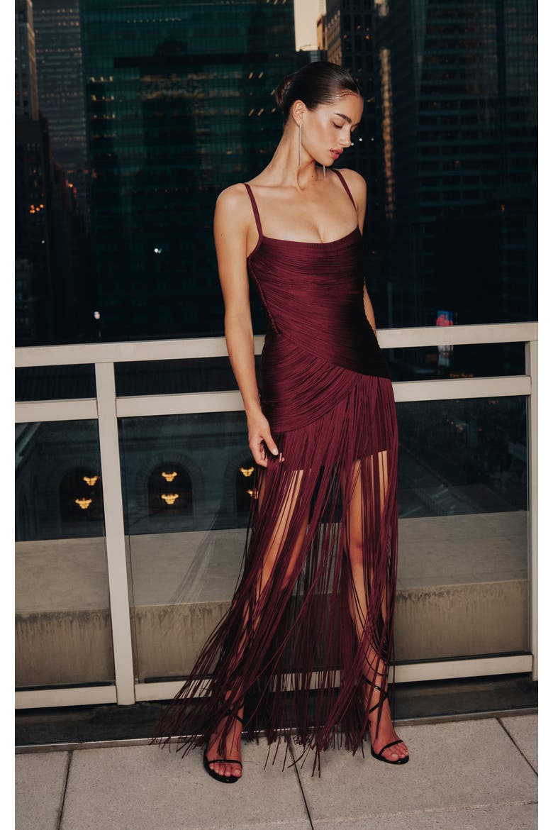 The Carly Gown, Main, color, DEEP RED