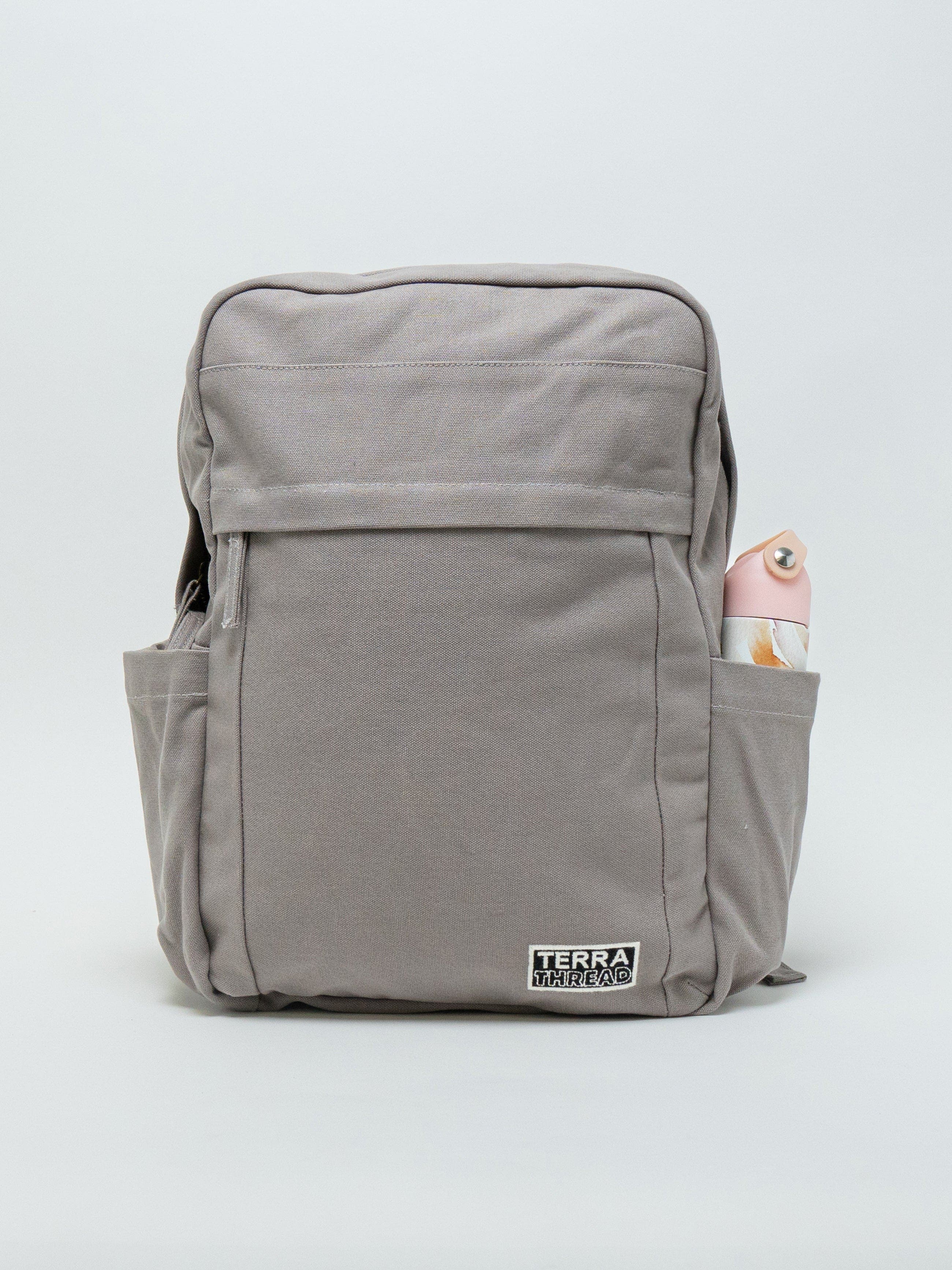 Organic Cotton Backpack, Alternate, color, Cloud Grey
