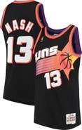 Mitchell & Ness Men's Mitchell & Ness Steve Nash Black Phoenix Suns 1996/97 Hardwood Classics Swingman Jersey