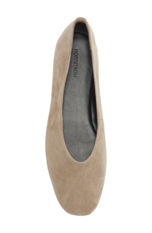 Nordstrom Maddox Ballet Flat In Neutral