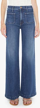 MOTHER Hustler Roller Patch Flare Leg Jeans