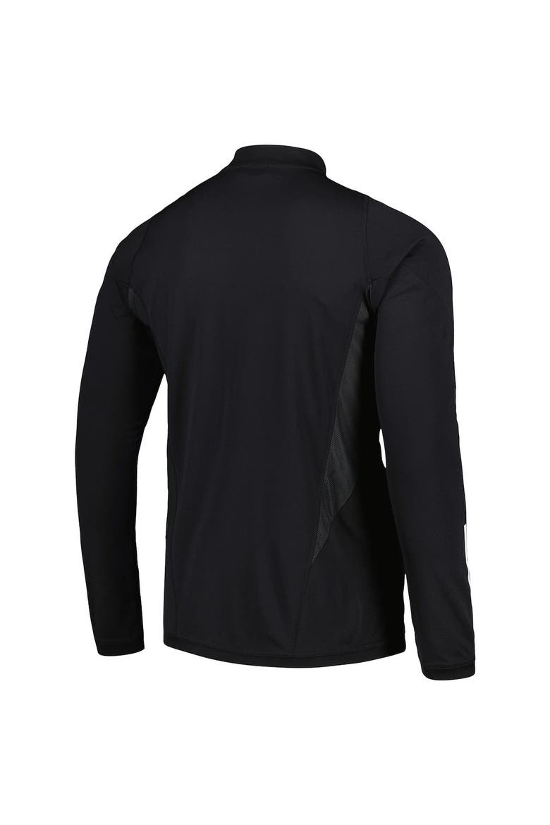 Men's adidas Black Portland Timbers 2023 On-Field AEROREADY Full-Zip Training Top, Alternate, color, Black