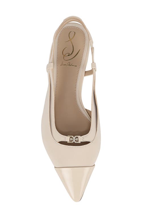 Sam Edelman Cecilia Slingback Pointed Cap Toe Flat