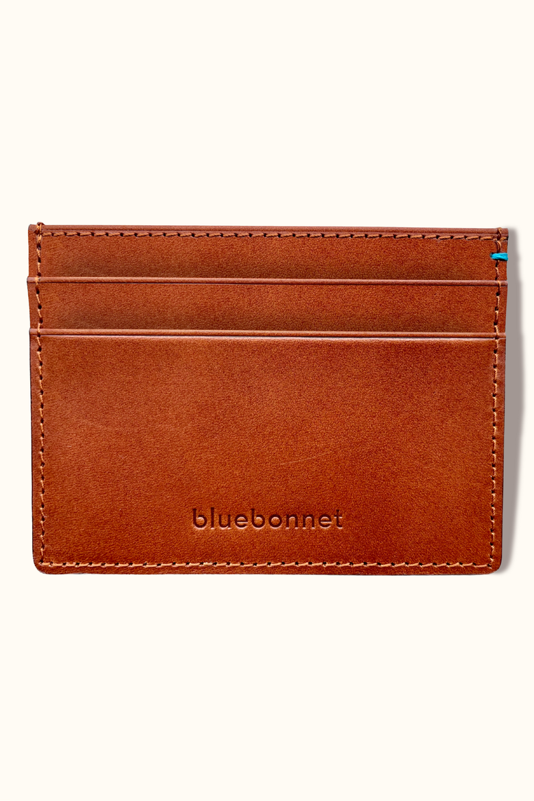 The Toscano Italian Leather Card Wallet, Main, color, Tuscan Tan