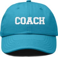 Dalix Coach Embroidered Sports Dad Cap