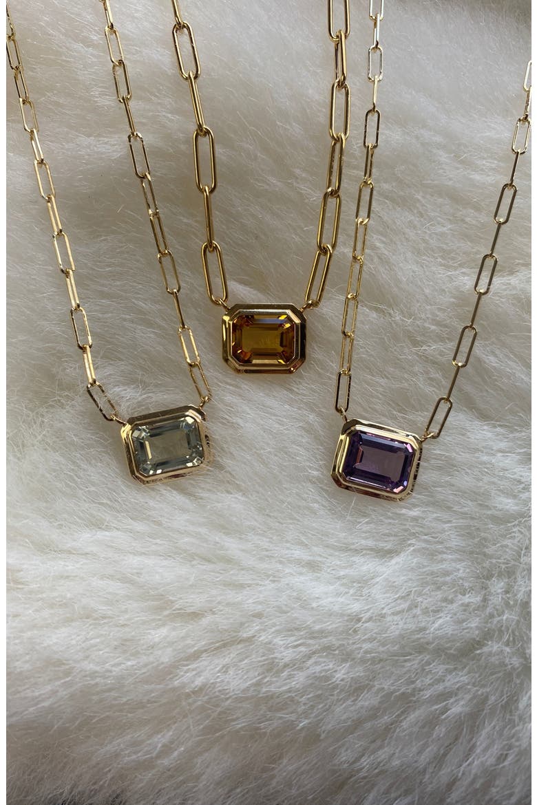 Manhattan Pendant Necklace, Alternate, color, YELLOW