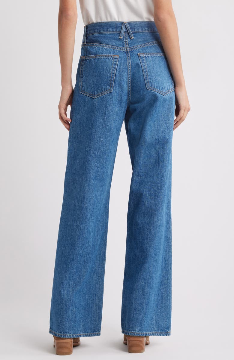 SLVRLAKE Grace High Waist Wide Leg Jeans, Alternate, color, 