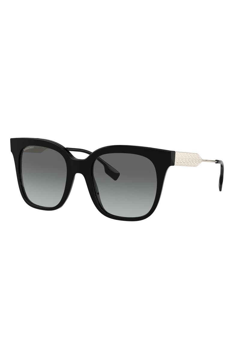Burberry 52mm Gradient Square Sunglasses, Alternate, color,