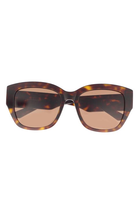 55mm Square Sunglasses