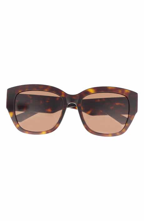 McQueen 55mm Square Sunglasses