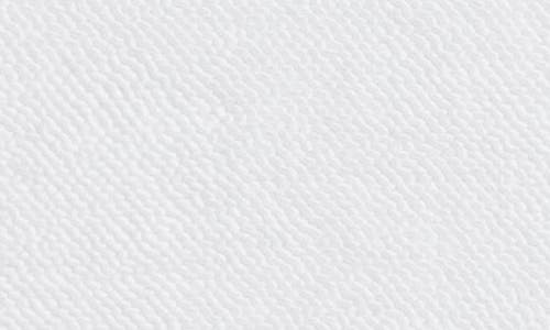 Nordstrom Luxury Woven Cotton Bath Mat In White