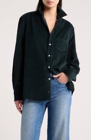 Frank & Eileen Eileen Relaxed Button-Up Corduroy Shirt