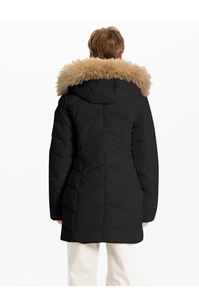 Point Zero CHEVRON CHIC PARKA, Alternate, color, 