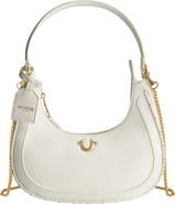 True Religion Zip Top Crescent Hobo Bag