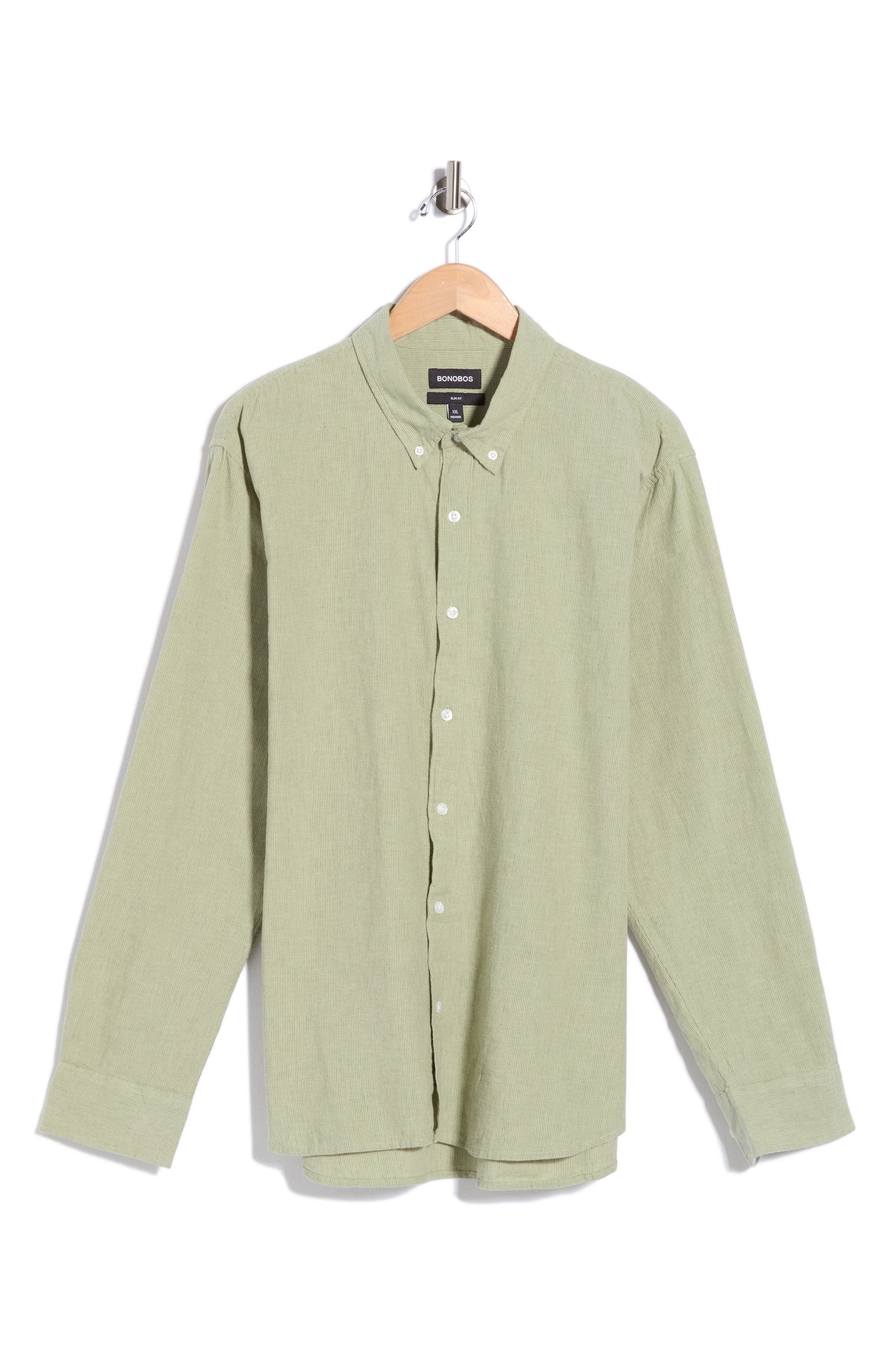 Everyday Pinstripe Button Front Shirt