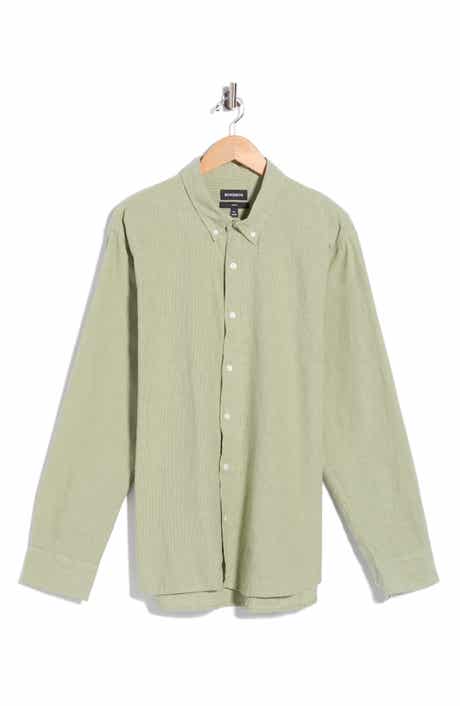 Everyday Pinstripe Button Front Shirt