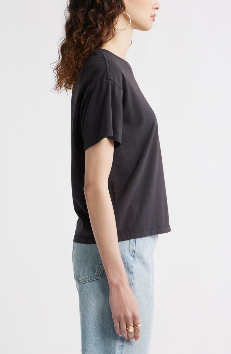 Treasure & Bond Favorite Cotton T-Shirt, Alternate, color, Black Jet