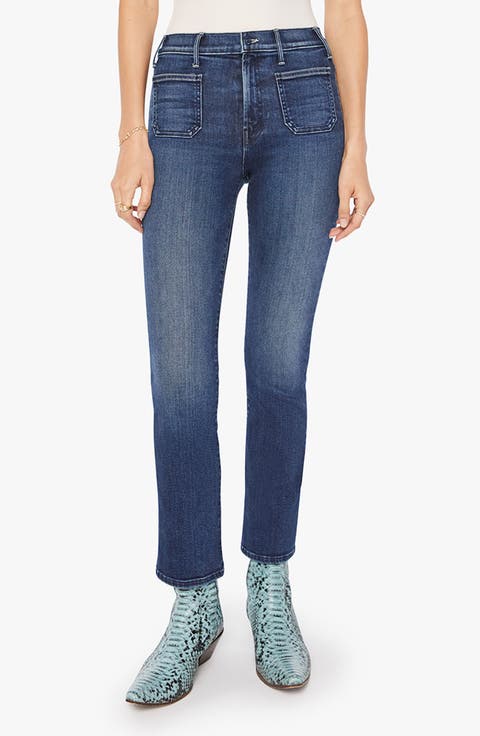 The Patch Pocket Insider Flood Bootcut Jeans