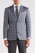Duchamp Plaid Sport Coat