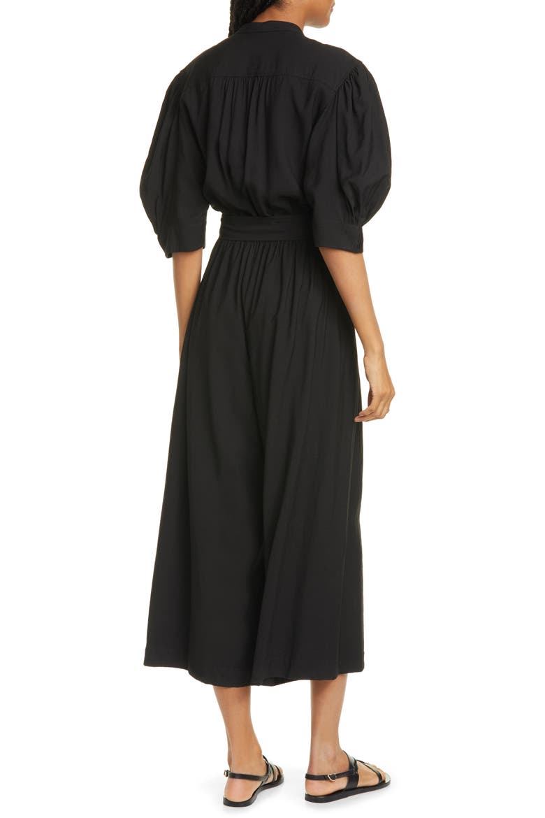 Shiva Crop Wide Leg Jumpsuit, Alternate, color, BLACK