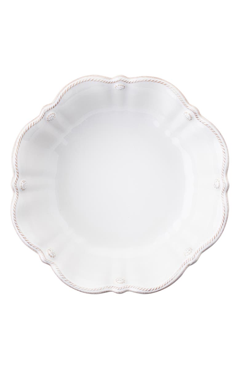 Juliska Berry & Thread Whitewash Flare Salad Bowl, Alternate, color, Whitewash