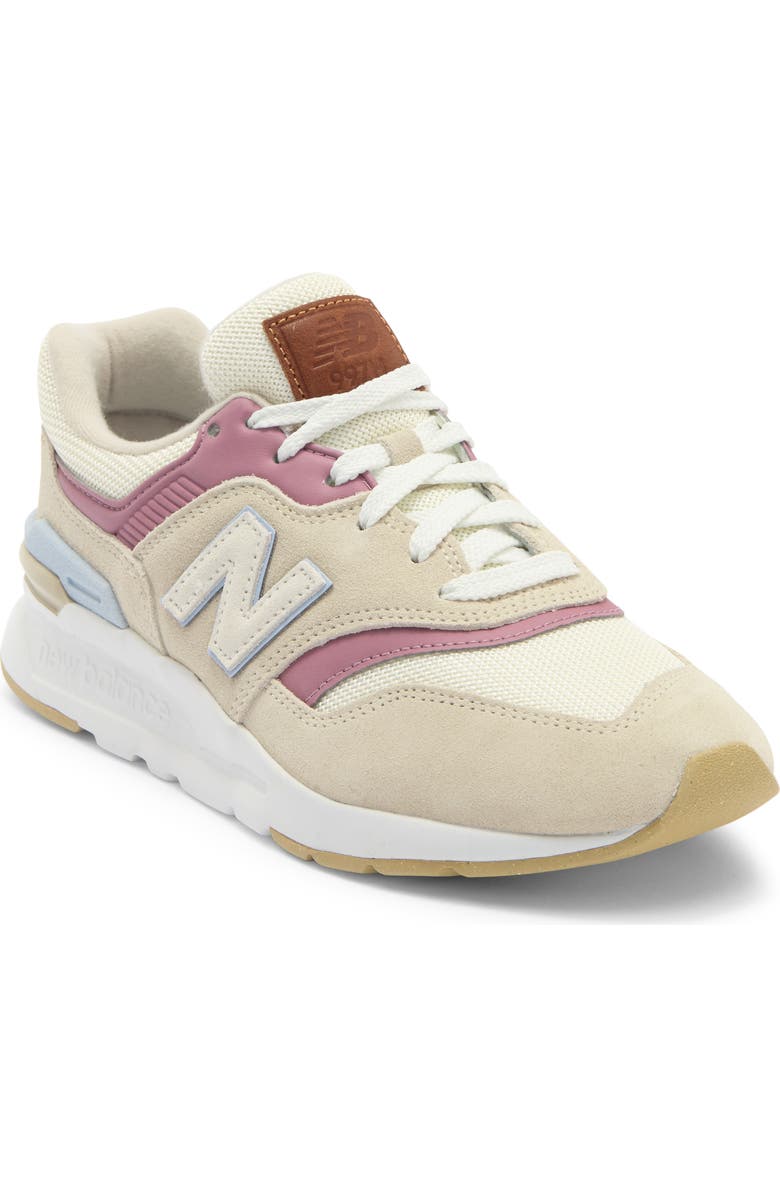 New Balance 997 Sneaker, Main, color, Timberwolf/ Rosewood