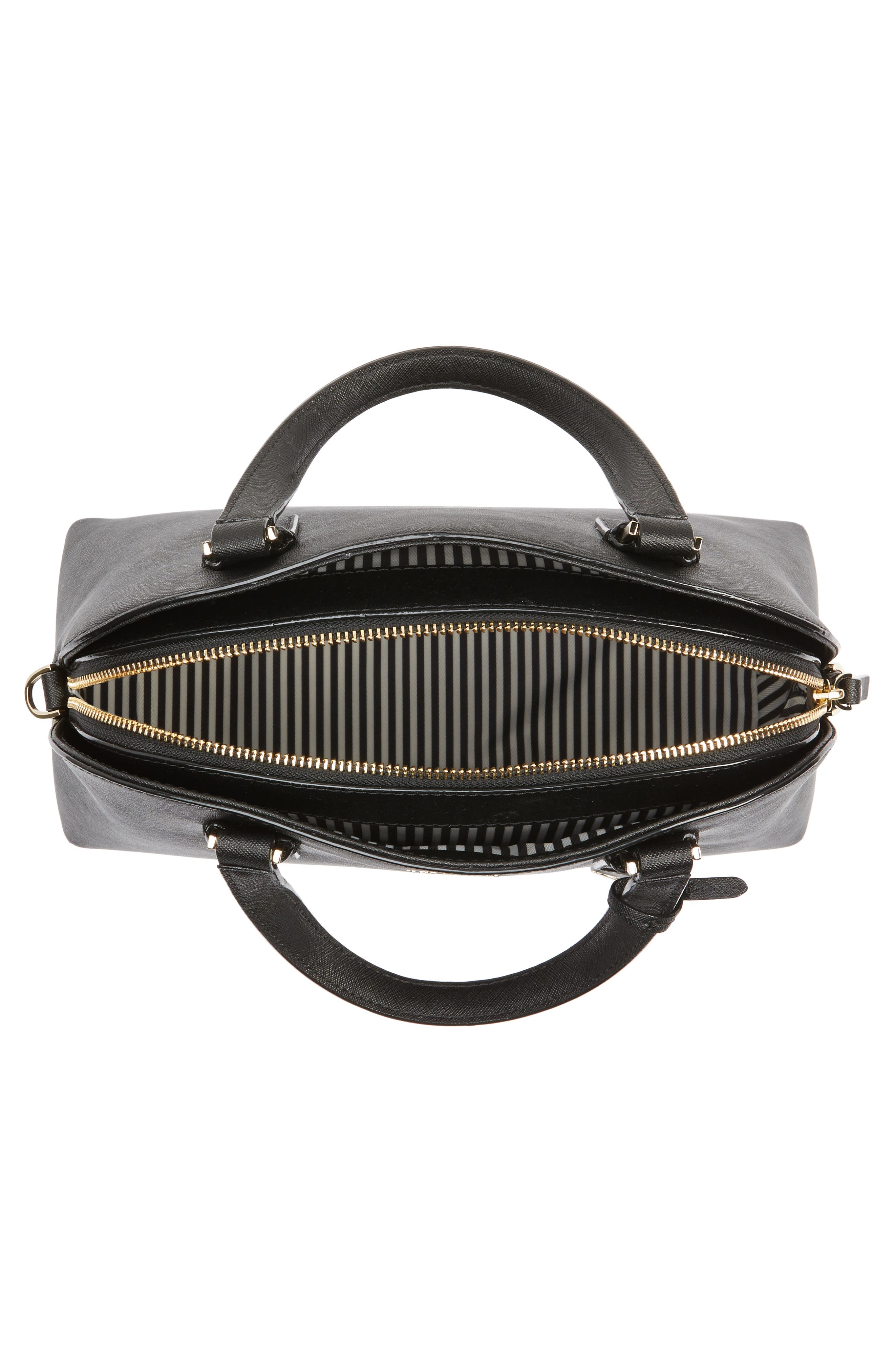 Kate Spade New York cameron street - lottie leather satchel, Alternate, color, 