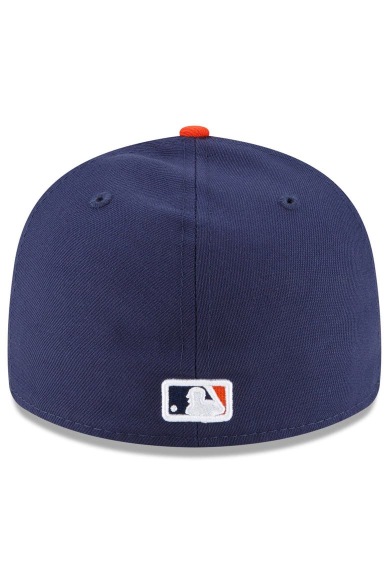 Men's New Era Navy Houston Astros 2022 City Connect Low Profile 59FIFTY Fitted Hat, Alternate, color, Navy