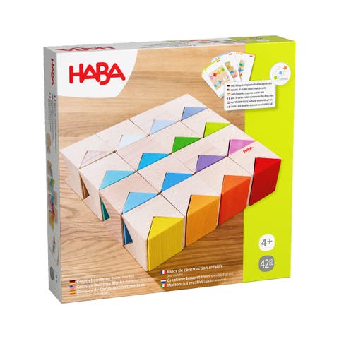 Colorful Triangle Wooden Block Game