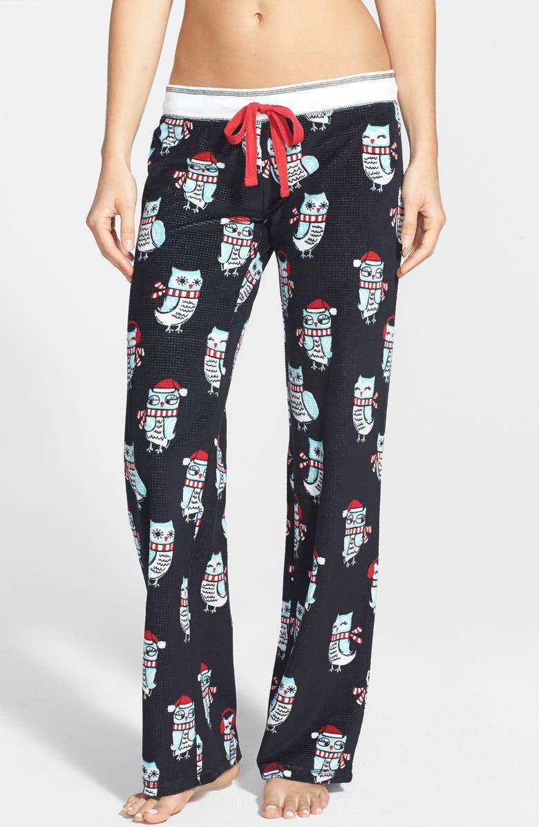 PJ Salvage Print Thermal Pants, Main, color, 