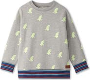 Hatley Kids' Monster Glow-in-the-Dark Sweatshirt