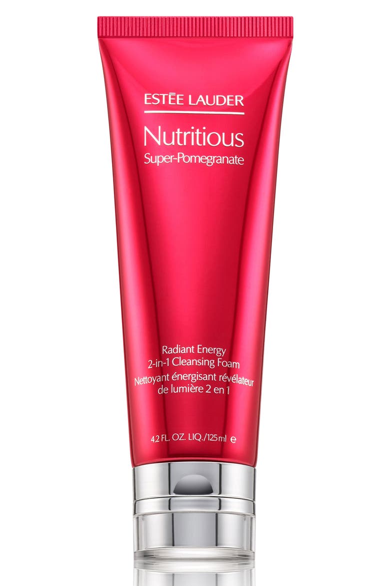 Nutritious Super-Pomegranate Radiant Energy 2-in-1 Cleansing Foam, Main, color, NO COLOR