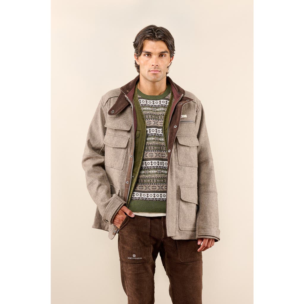 Amundsen Sports Huntsman Jacket In Gray
