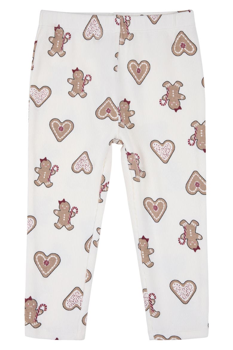 Kids' 2-Piece Sweatshirt & Leggings Set, Alternate, color, GINGERBREAD