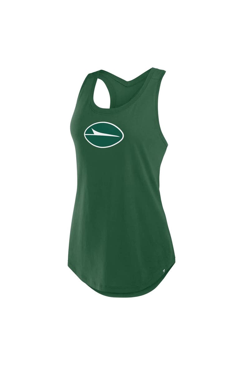 Women's Fanatics Green New York Jets Iron Fan Tank Top, Alternate, color, Green