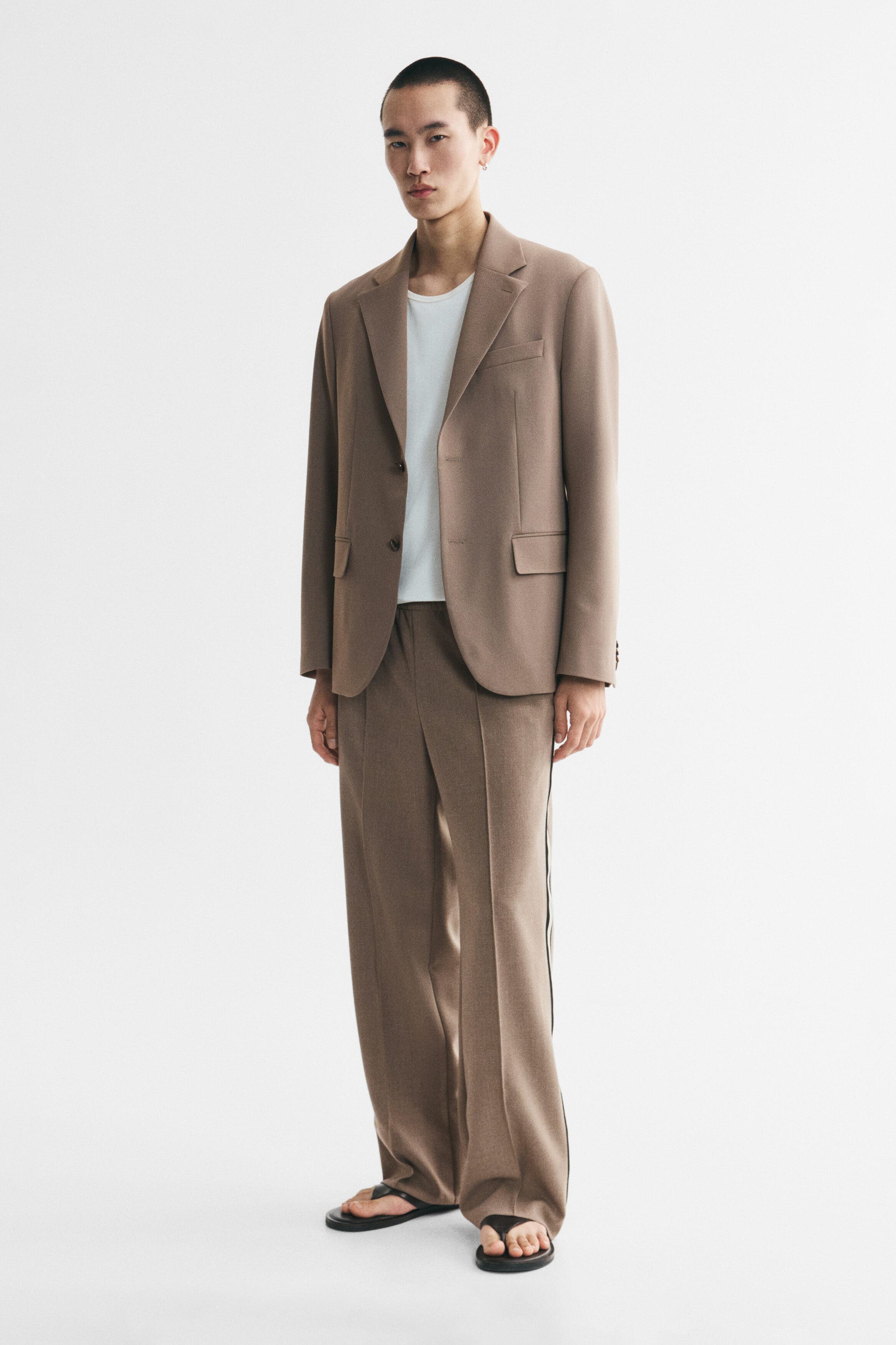 selected Light brown/striped